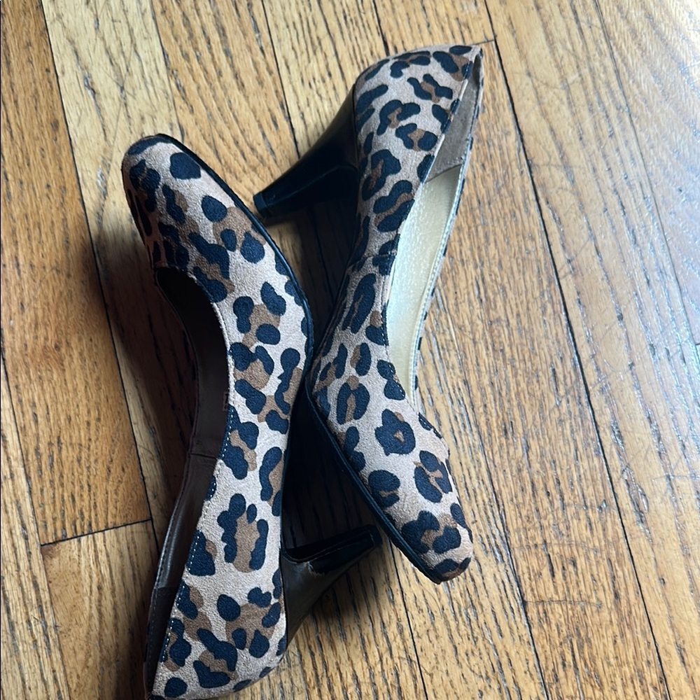 Leopard Print Women's Heels